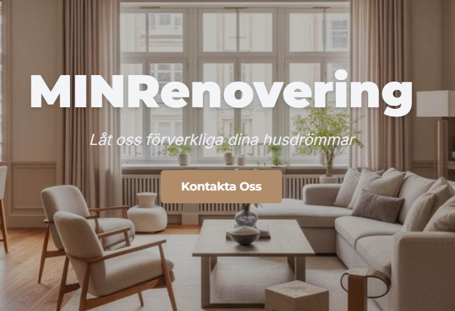 B & I i Täby AB - Minrenovering logotyp